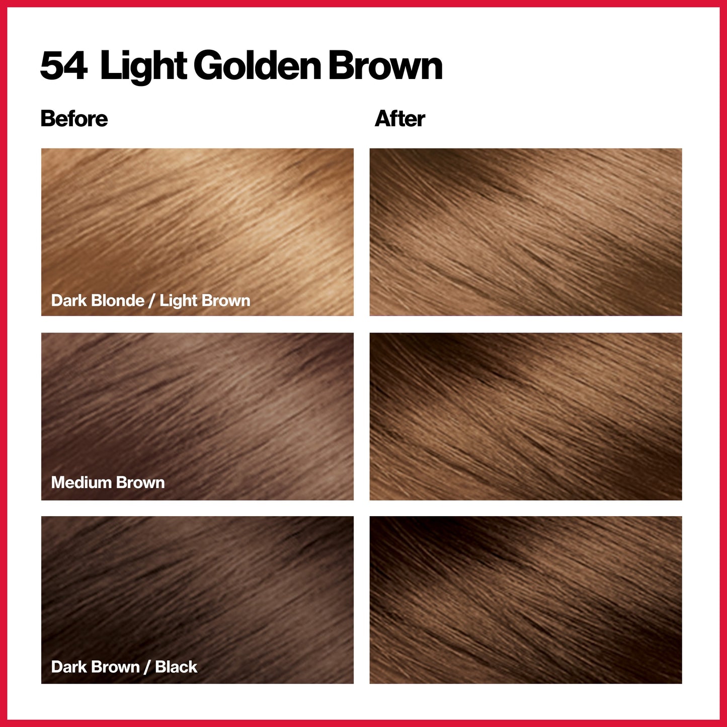 Revlon ColorSilk Hair Color - 54 Light Golden Brown