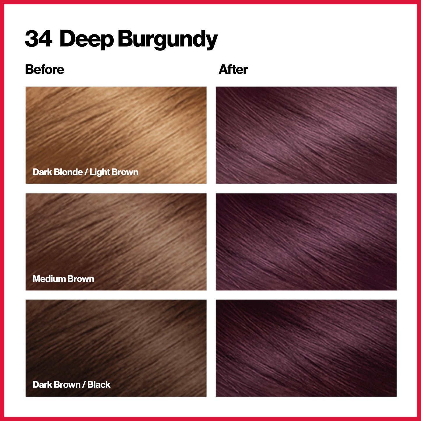 Revlon ColorSilk Hair Color - 34 Deep Burgundy