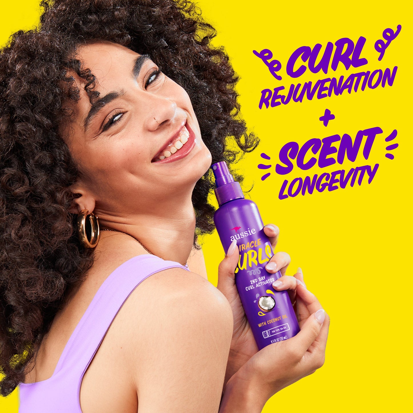 Aussie Miracle Curls 2nd Day Curl Activator