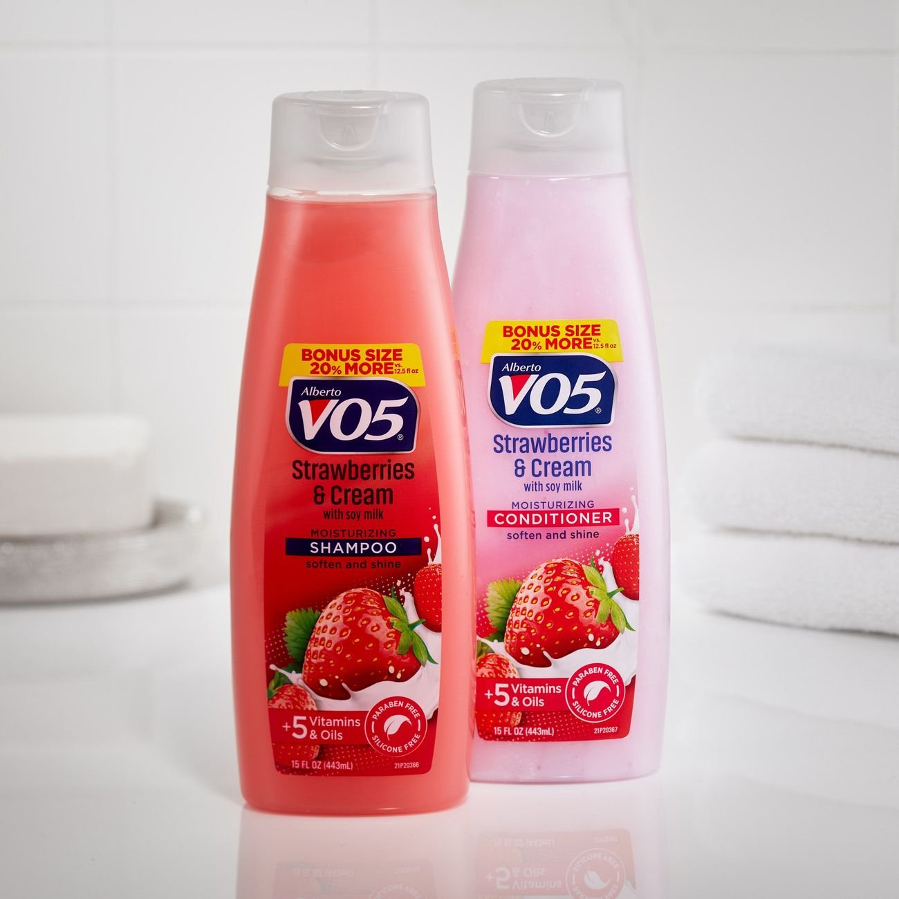 Alberto VO5 Moisturizing Shampoo - Strawberries & Cream