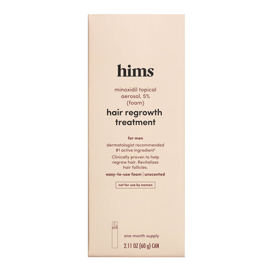 Hims Minoxidil Topical Hair Regrowth Foam Treatment