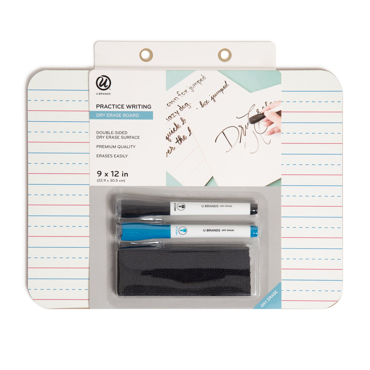 U Brands Practice Writing Dry Erase Board