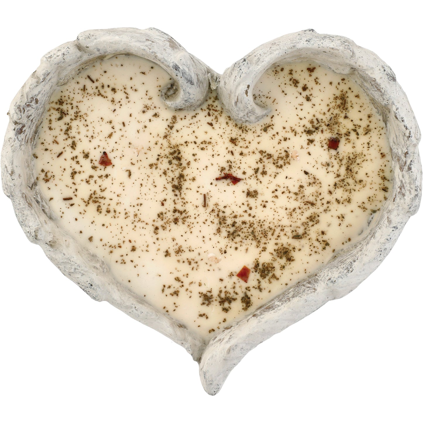 Texas Proud Strawberry Wine Scented Heart Candle