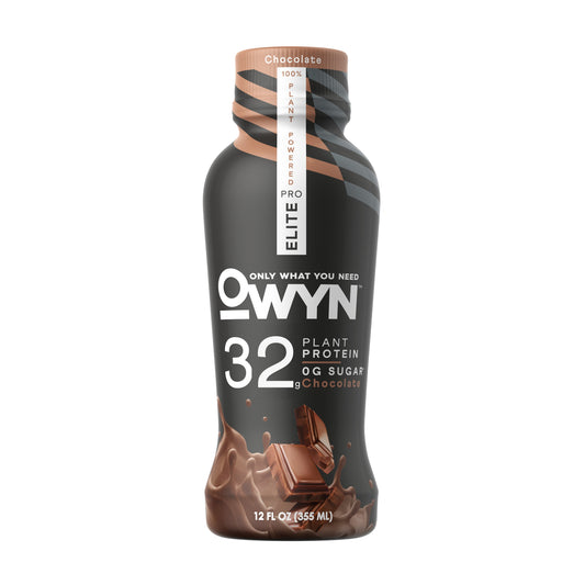 OWYN Pro Elite 32g Plant Protein Shake - Chocolate