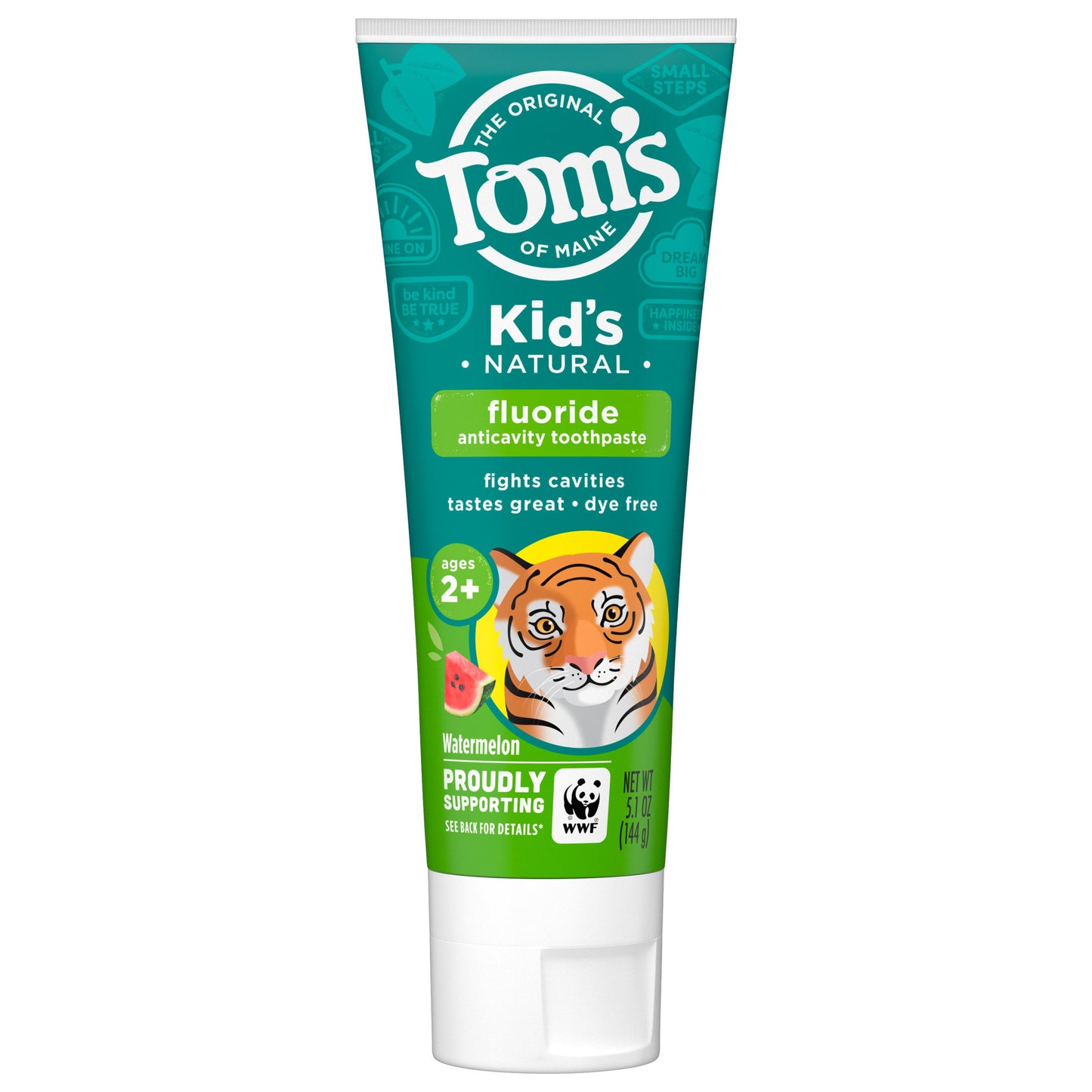 Tom's of Maine Help Save the Animals Anticavity Toothpaste Watermelon