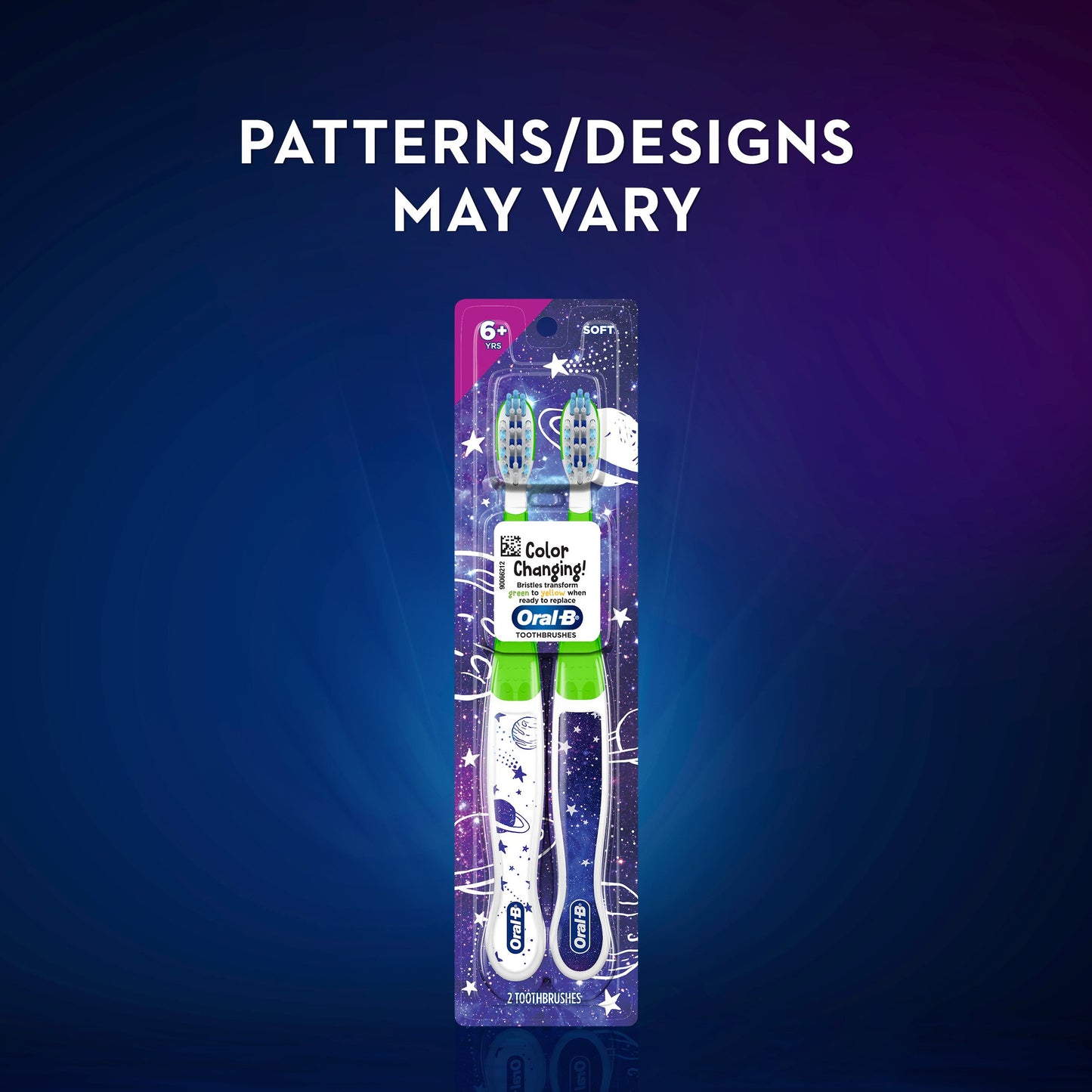 Oral-B Color Changing Soft Toothbrushes