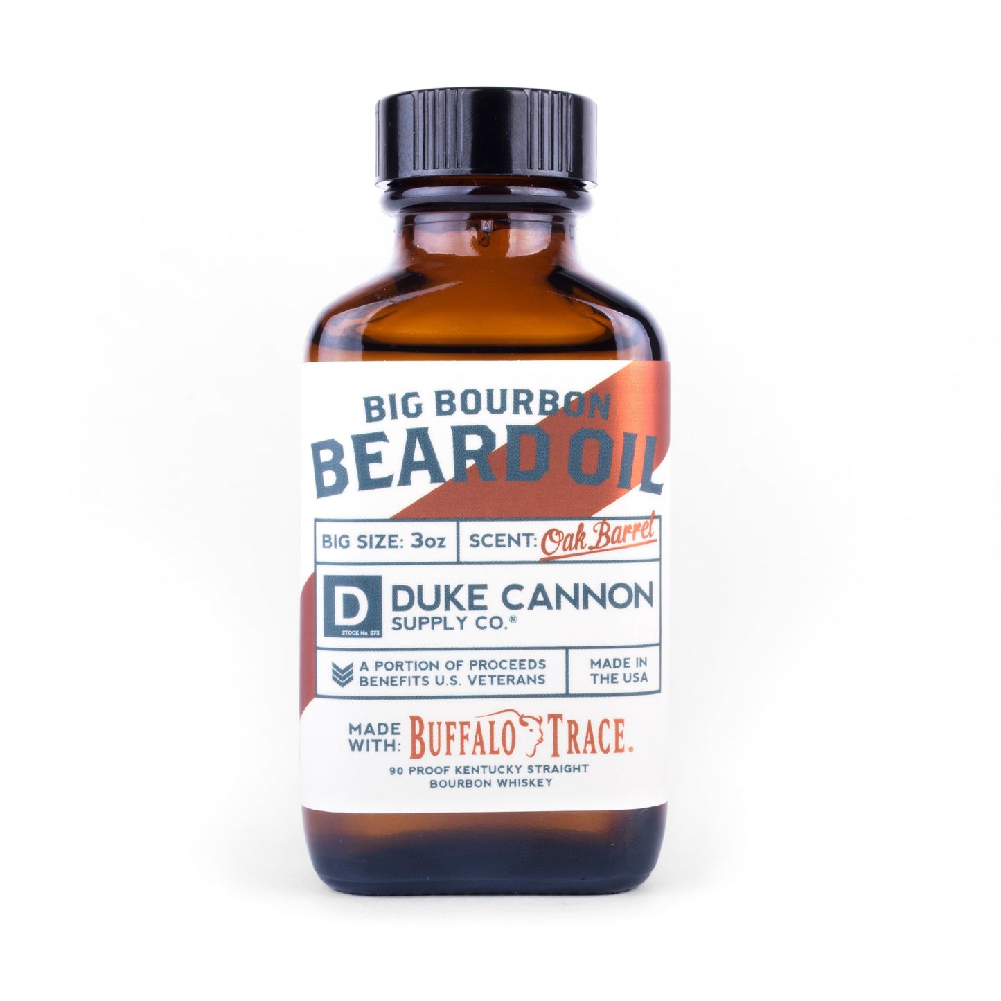 Duke Cannon Big Bourbon Beard Oil Oak Barret