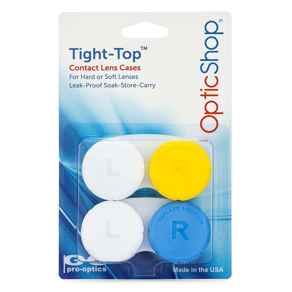 Optic Shop Tight-Top Contact Lens Cases