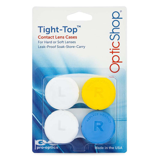 Optic Shop Tight-Top Contact Lens Cases