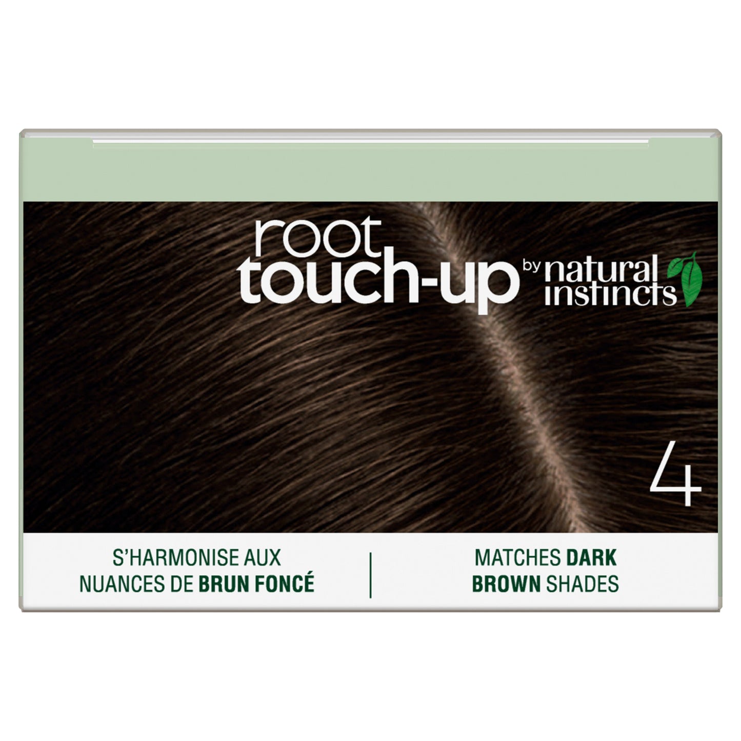 Clairol Root Touch-Up by Natural Instincts Ammonia-Free Permanent Hair Color 4 Matches Dark Brown Shades