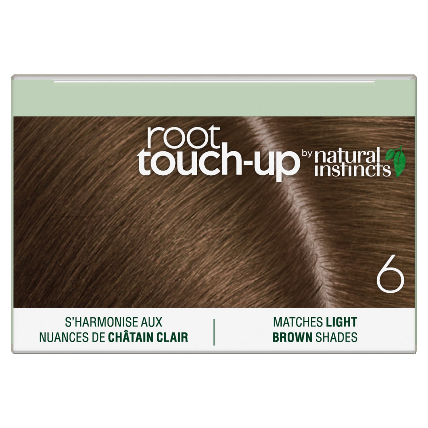 Clairol Root Touch-Up Natural Instincts Permanent Hair Color 6 Matches Light Brown Shades