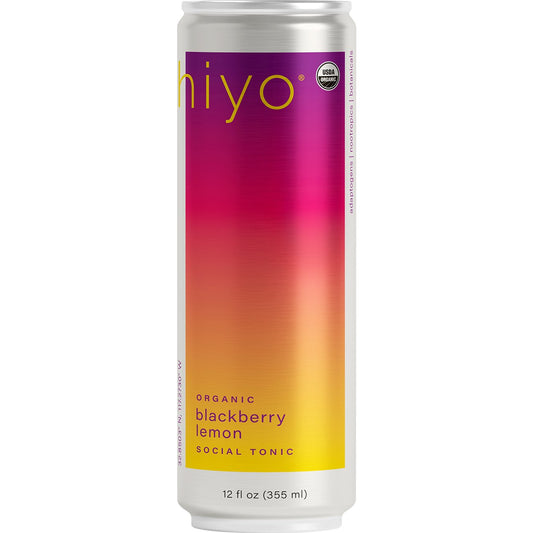 hiyo Organic Non-Alcoholic Social Tonic - Blackberry Lemon