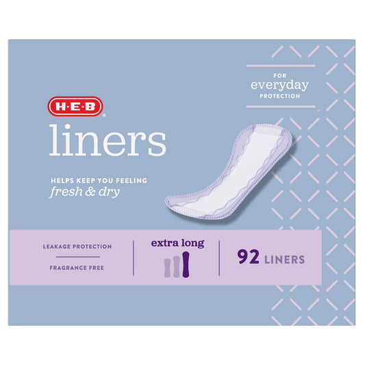 H-E-B Liners - Extra Long