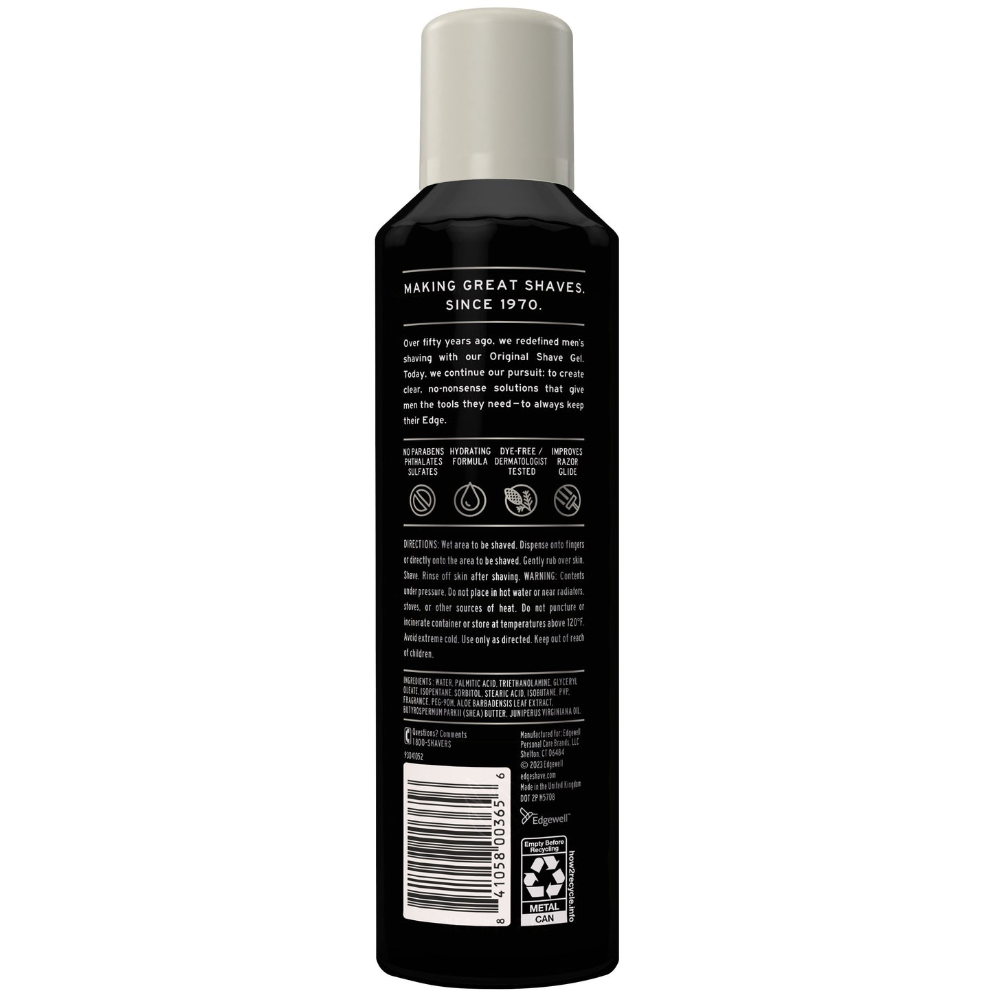 Edge Cedarwood & Shea Butter Shave Gel Moisturizing Formula That Protects Skin