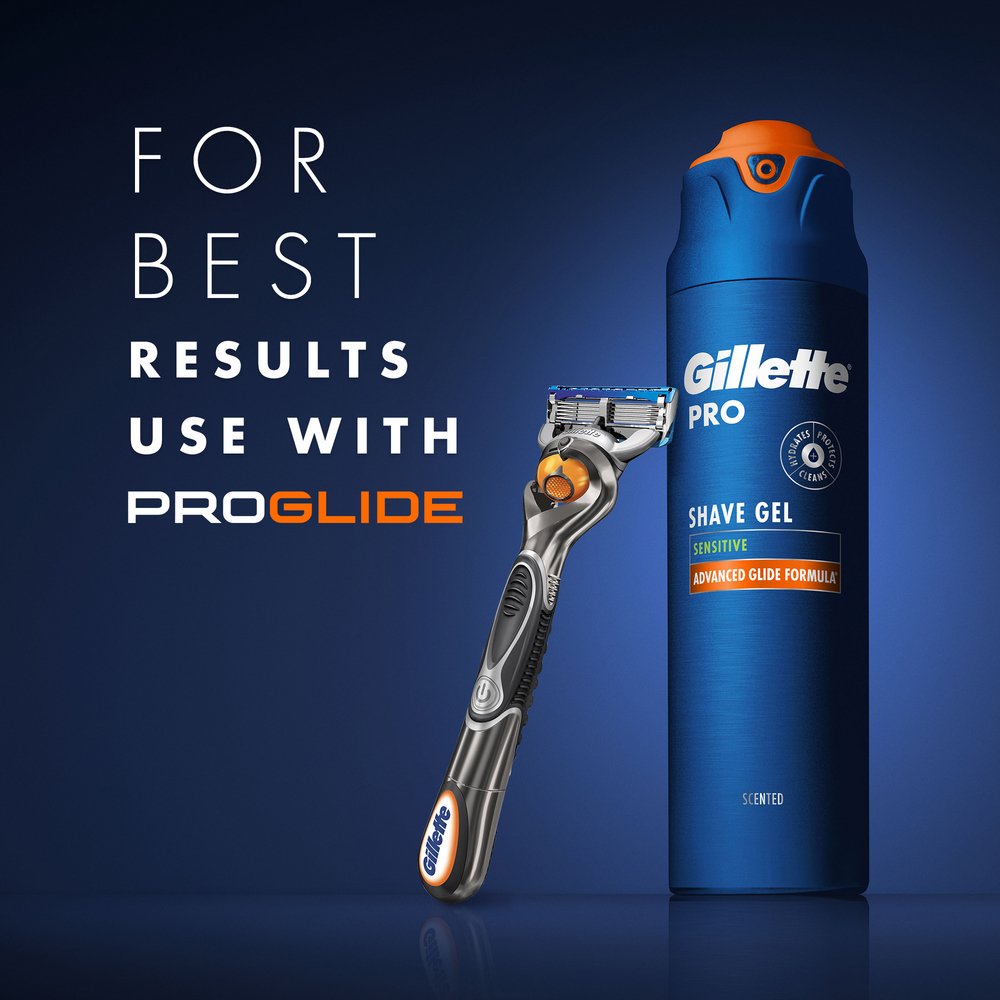 Gillette Pro Shave Gel - Sensitive