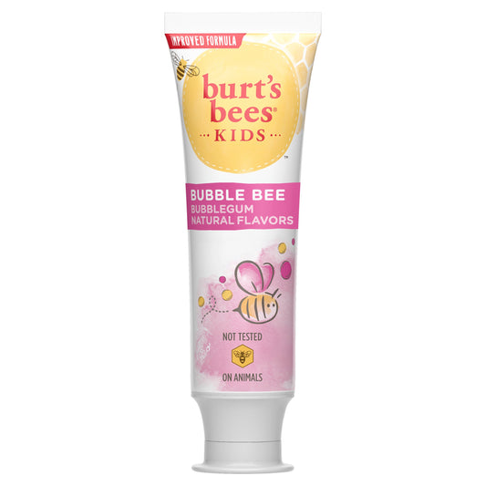 Burt's Bees Kids Fluoride-Free Toothpaste - Bubble Bee Bubblegum