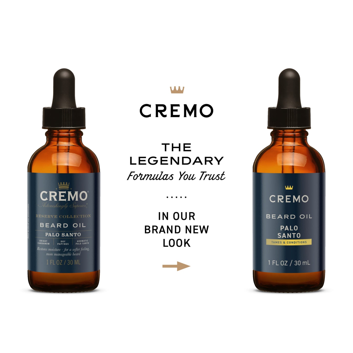 Cremo Beard Oil - Palo Santo