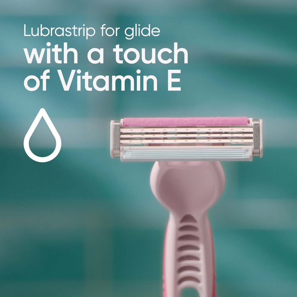 Gillette Venus Simply 3 Dragonfruit Disposable Razors
