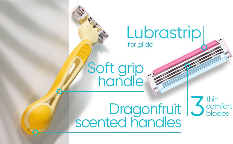 Gillette Venus Simply 3 Dragonfruit Disposable Razors