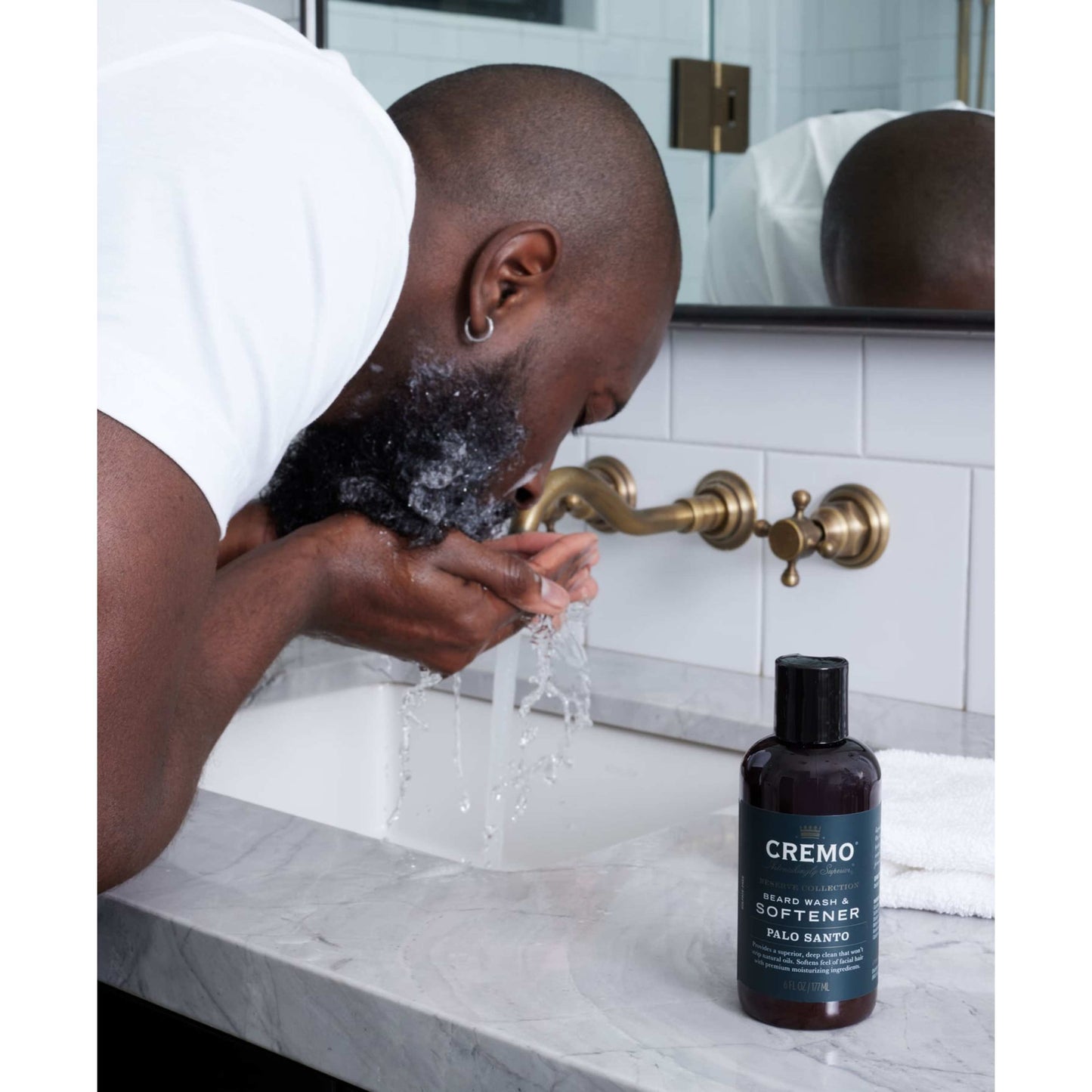 Cremo Beard Wash & Softener Palo Santo