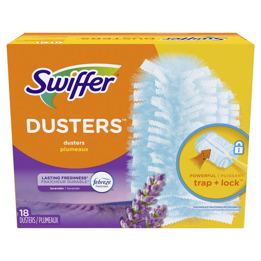 Swiffer Duster 180 Degree Febreze Lavender Multi-Surface Refills