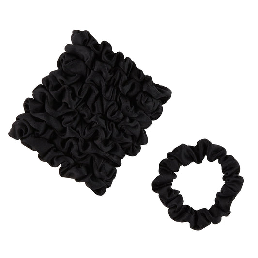 Scunci Black Mini Scrunchies