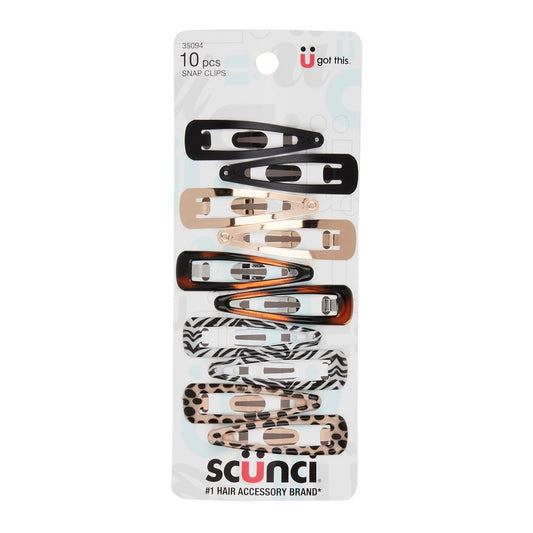 Scunci U Got This Snap Clips
