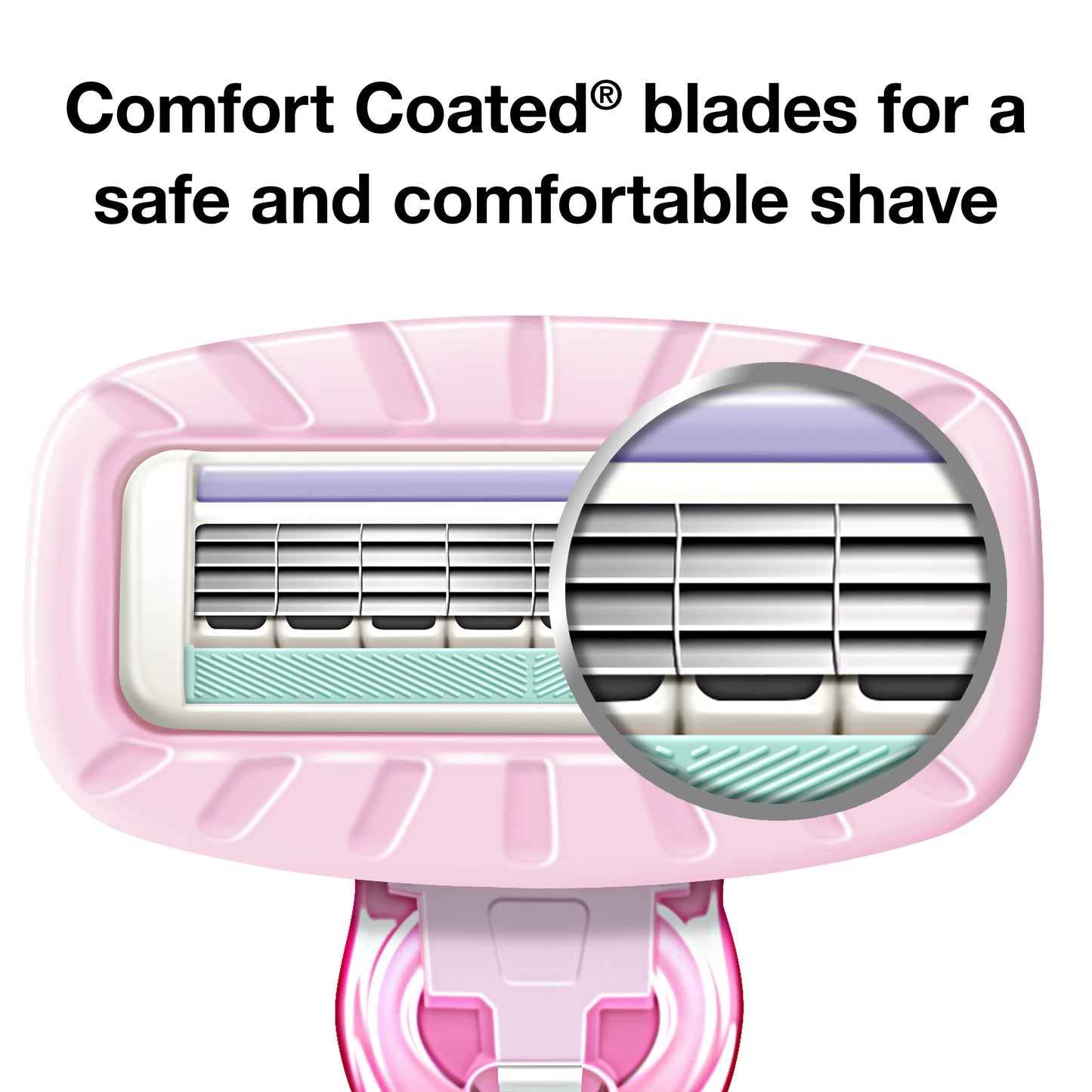 Hill Country Essentials Women's Simply Silky 4 Blade One Click Cartridges