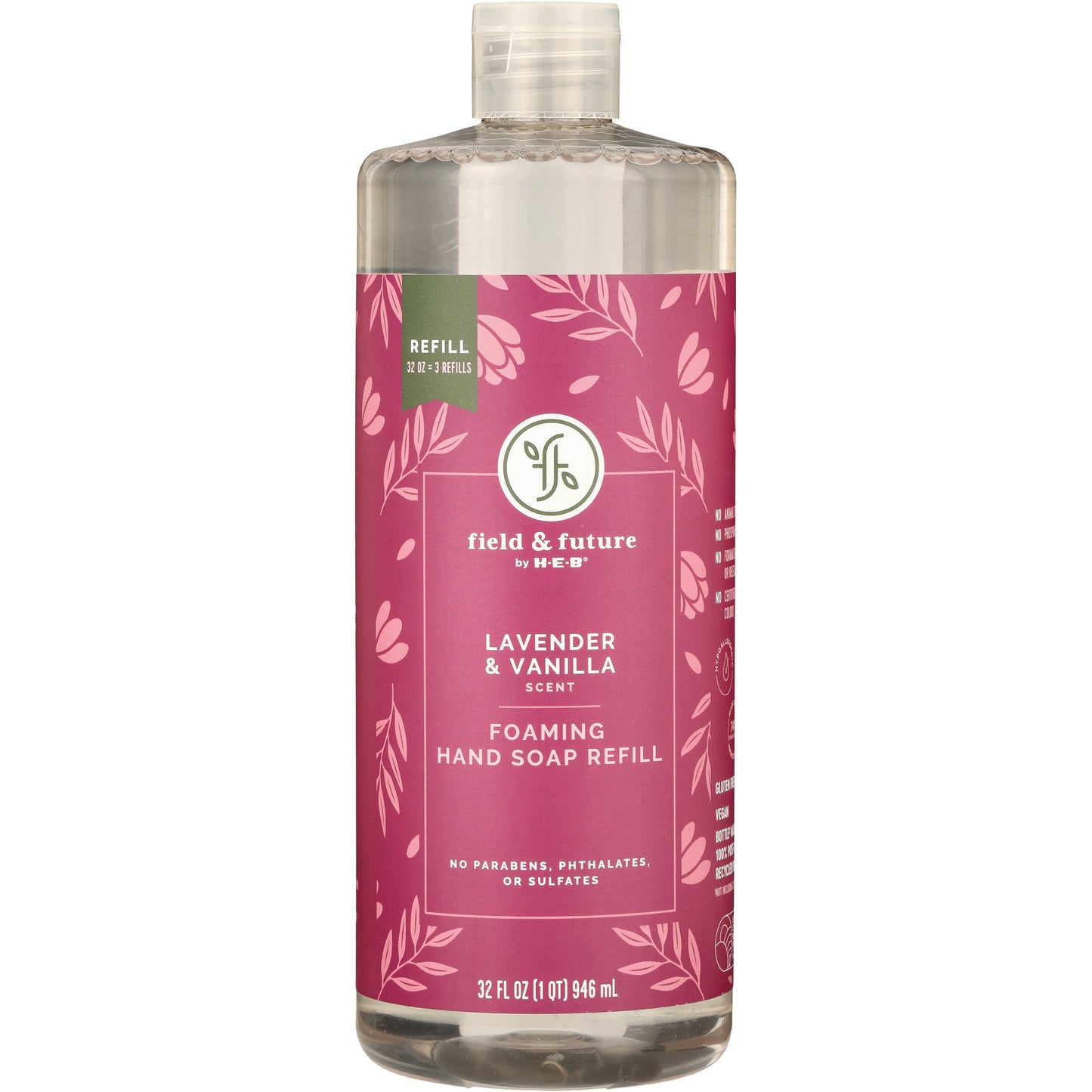 Field & Future by H-E-B Foaming Hand Soap Refill - Lavender & Vanilla