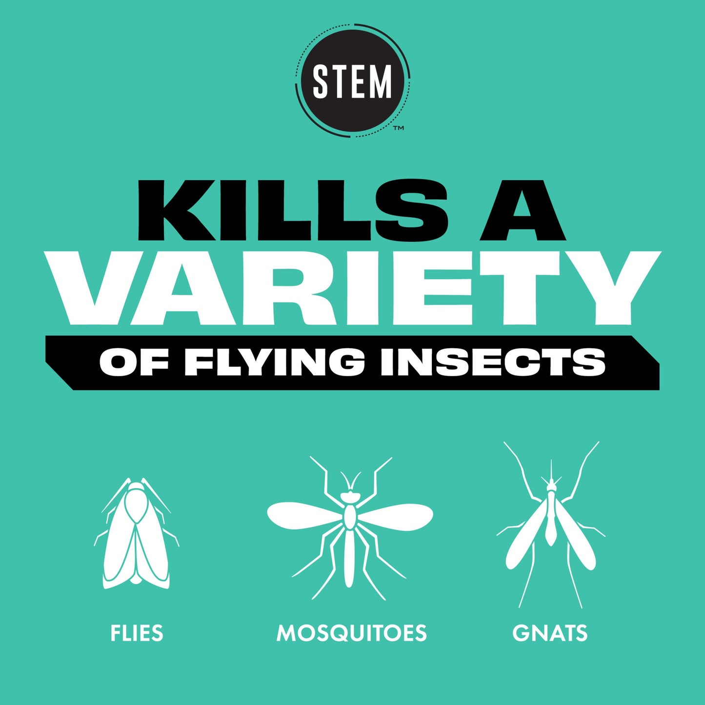 STEM Bug Killer Spray, Kills Flies, Mosquitoes, Gnats