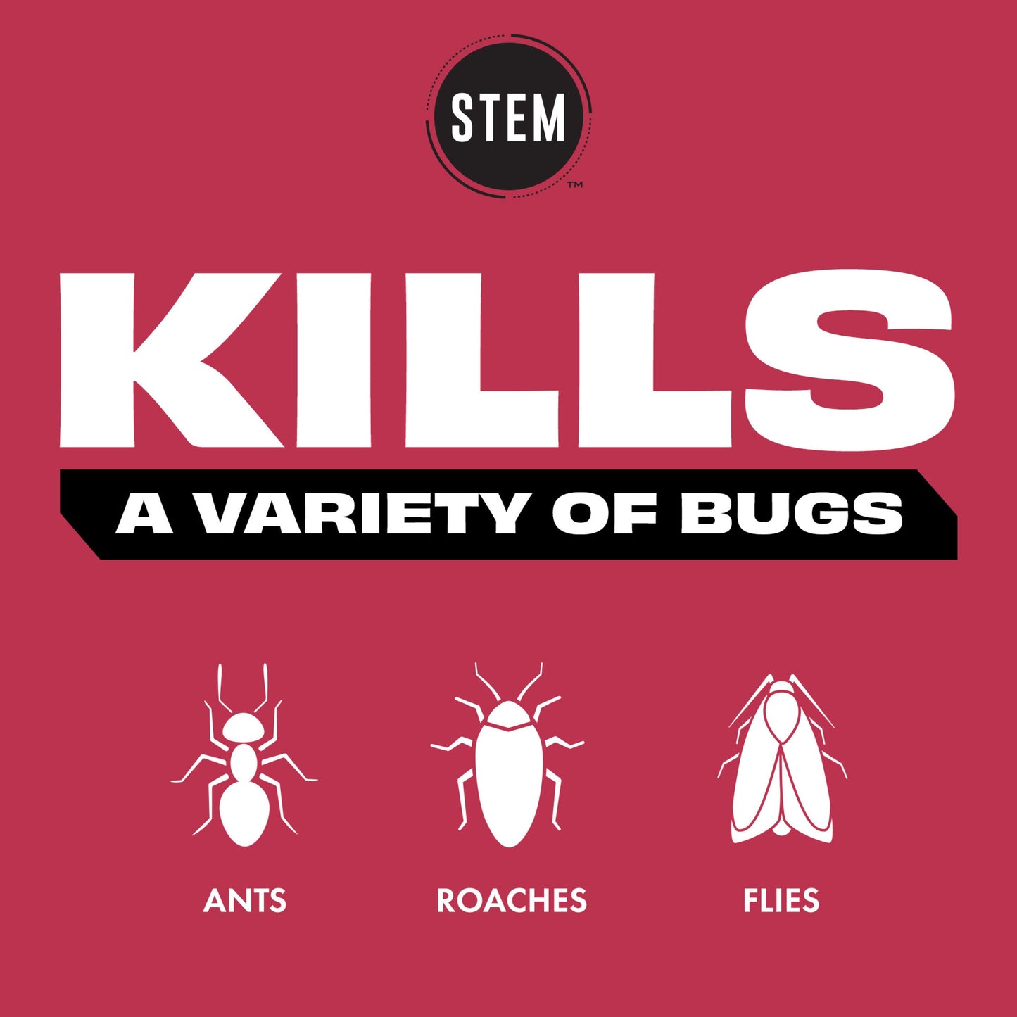 STEM Kills Ants Roaches & Flies Spray