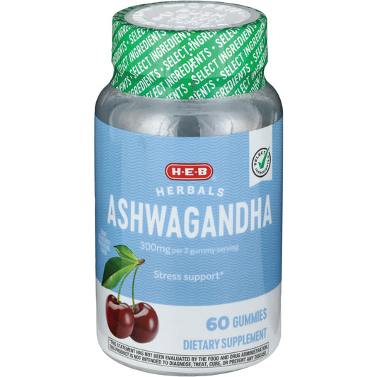 H-E-B Vitamins Ashwagandha Gummies - 300 mg