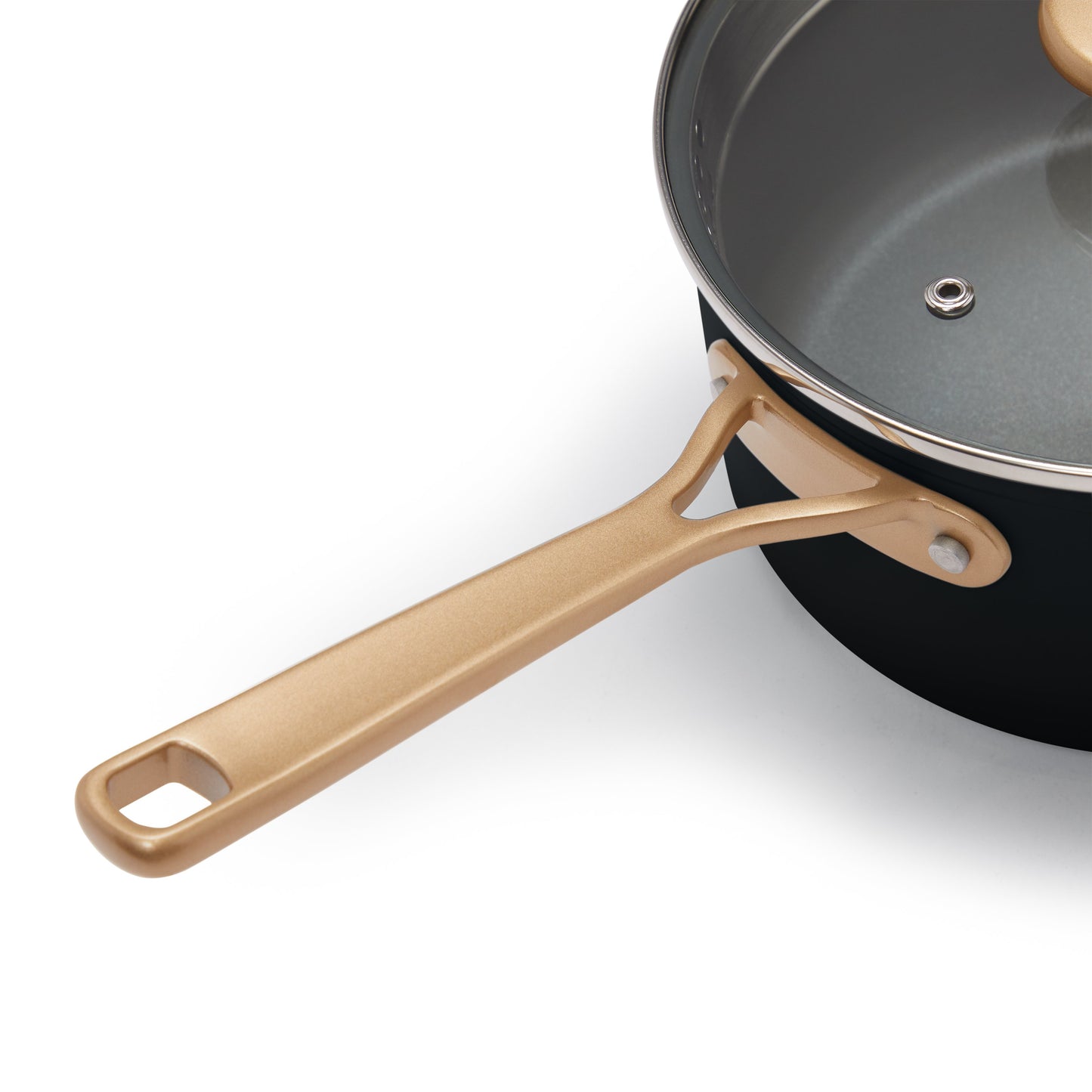 Kitchen & Table by H-E-B Non-Stick Saucepan - Classic Black