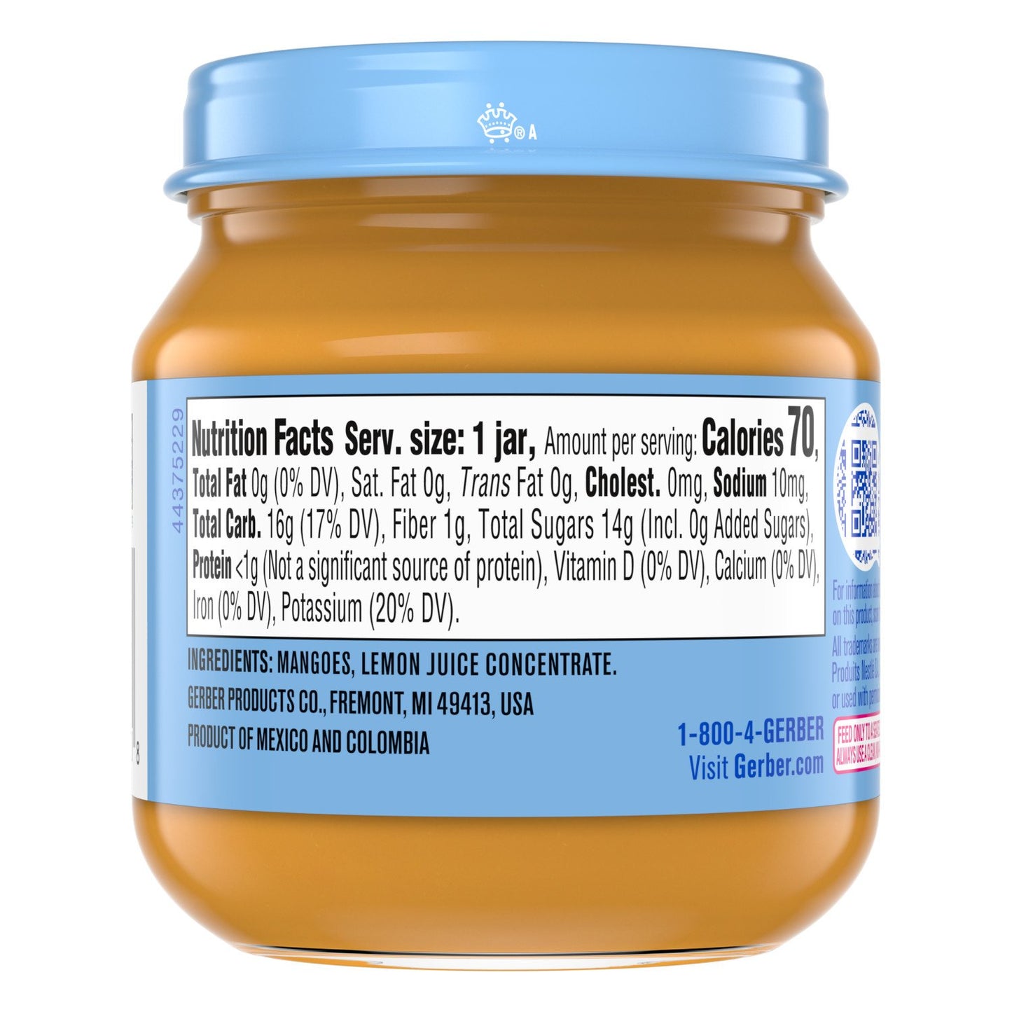 Gerber Natural for Baby 1st Foods - Mango