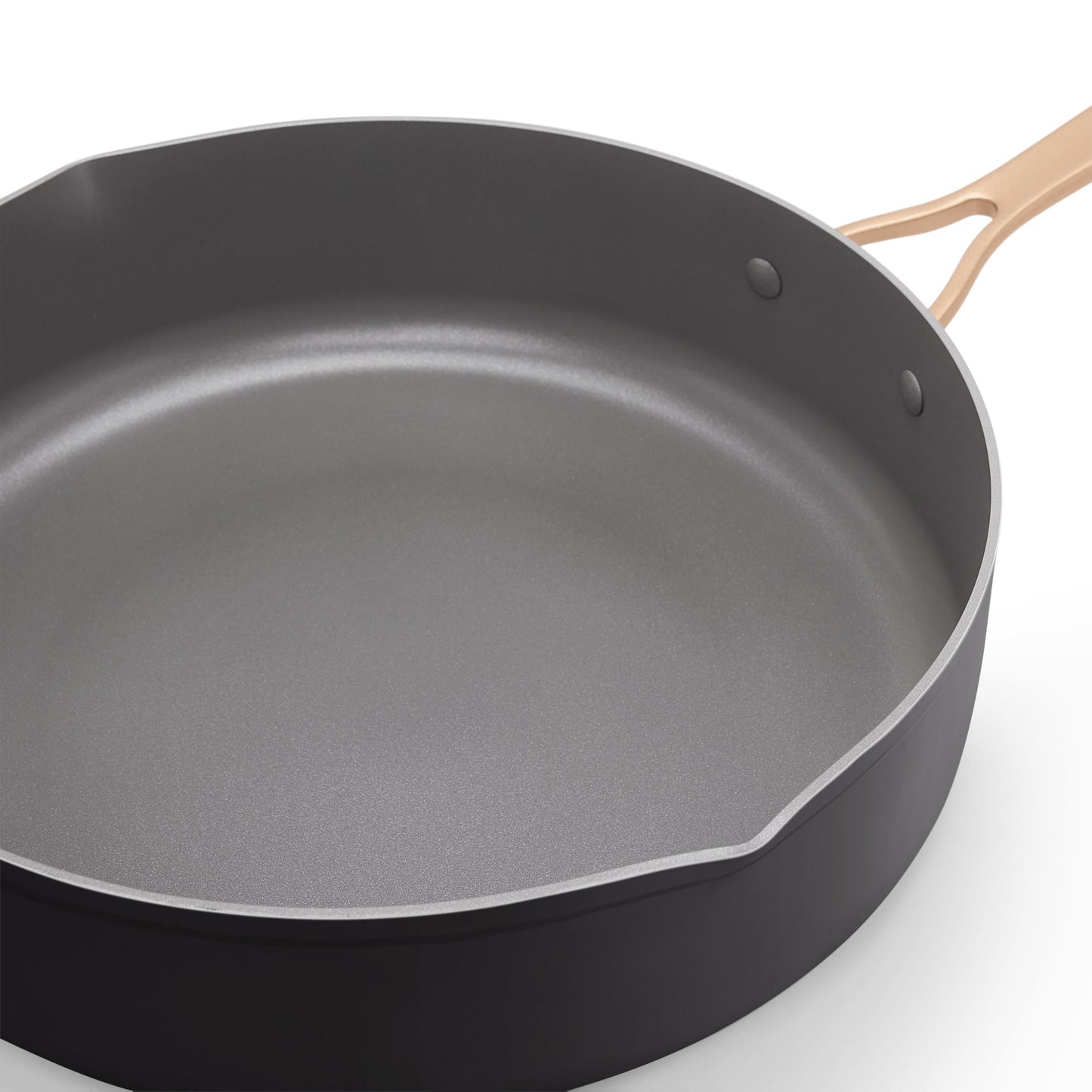 Kitchen & Table by H-E-B Non-Stick Sauté Pan with Strainer Lid - Classic Black