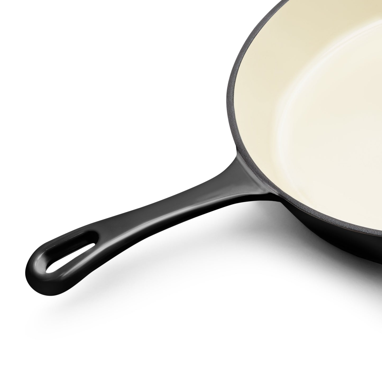 Kitchen & Table by H-E-B Enameled Cast Iron Skillet - Classic Black