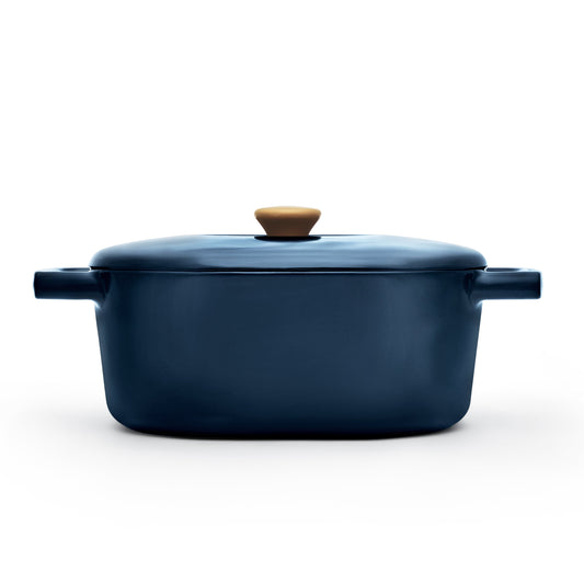 Kitchen & Table by H-E-B Enameled Cast Iron Dutch Oven - Ocean Blue