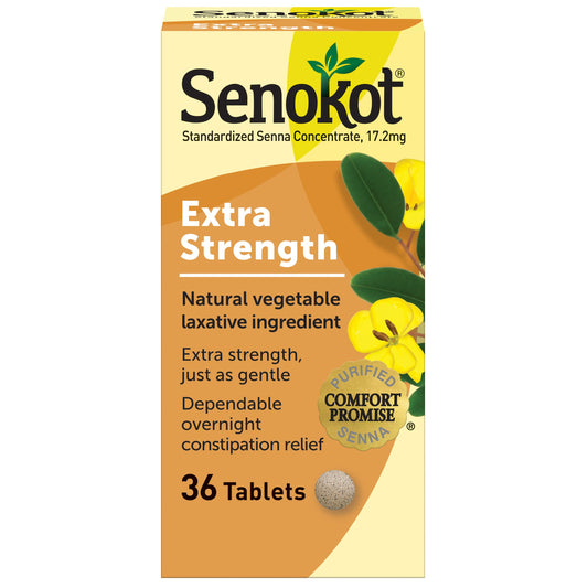 Senokot Extra Strength Natural Vegetable Laxative Tablets