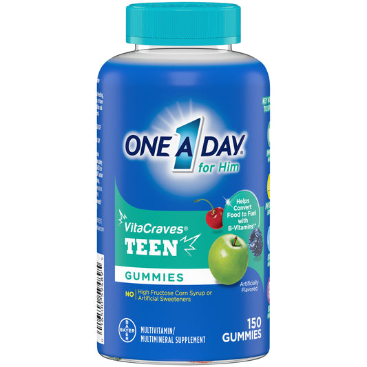 One A Day For Him VitaCraves Teen Gummies