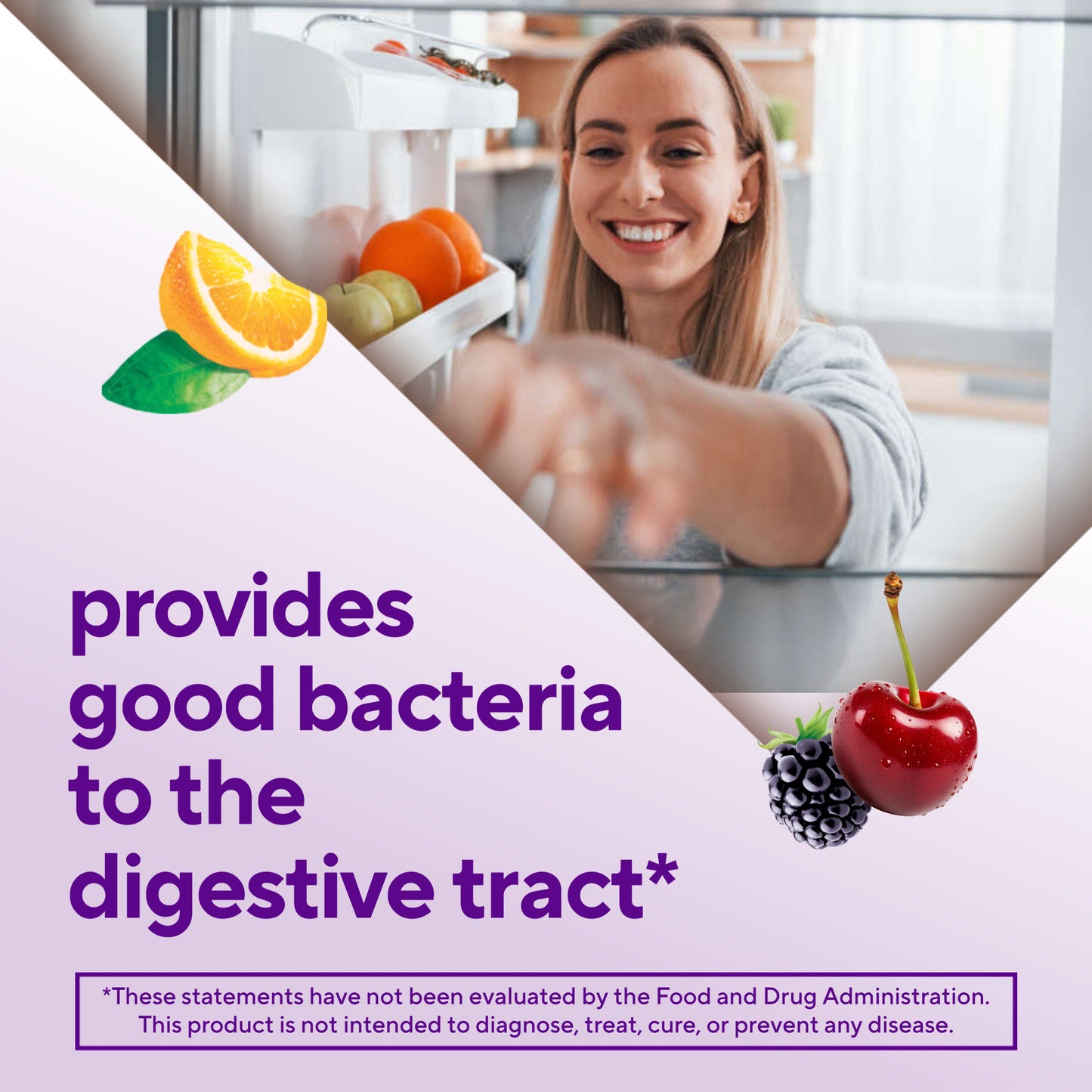 Vitafusion Fiber Well + Probiotics Gummies