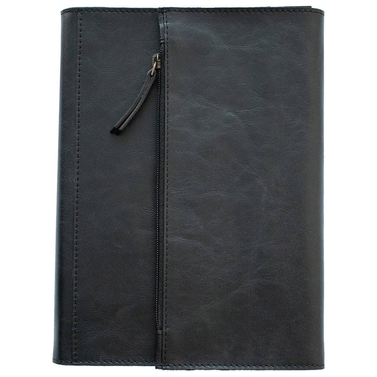 C.R. Gibson Eden Leather Wrapped Clutch Journal - Black