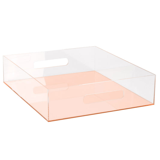 C.R. Gibson Acrylic Desktop Tray - Rose Gold
