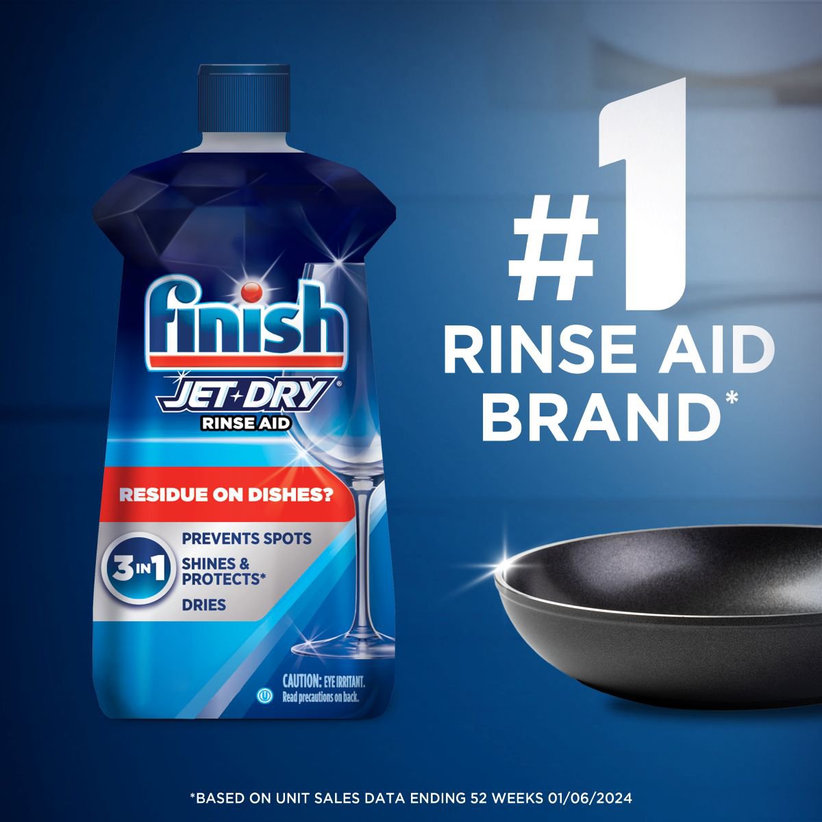 Finish Jet Dry Rinse Aid, Dishwasher Drying Agent