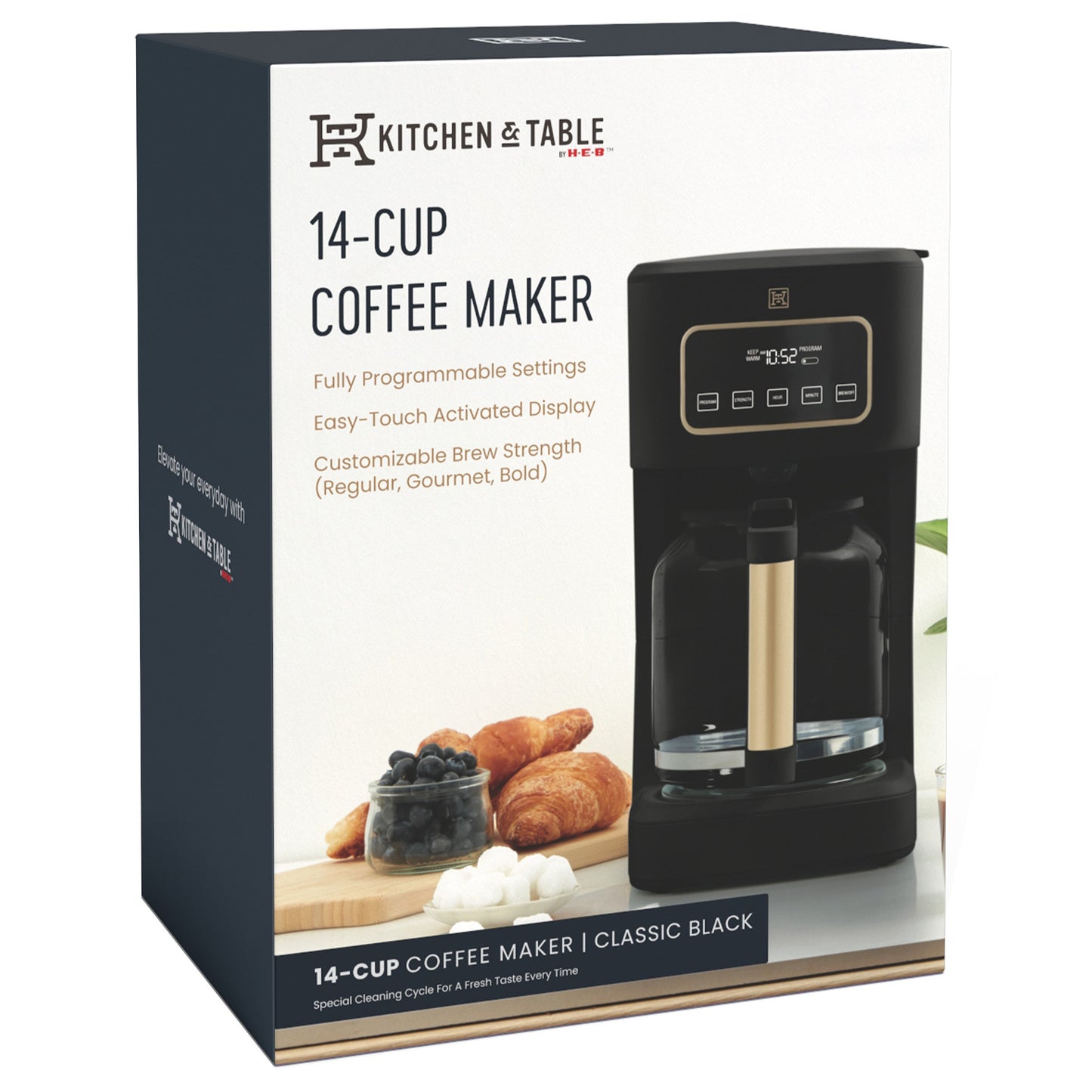 Kitchen & Table by H-E-B Coffee Maker - Classic Black
