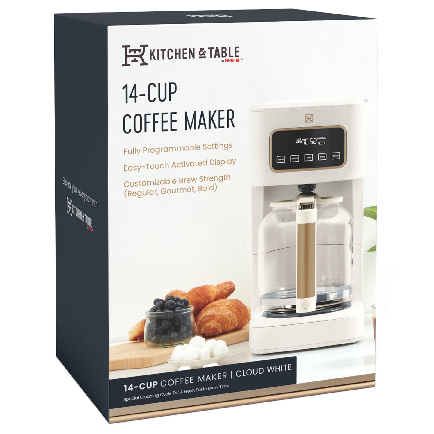 Kitchen & Table by H-E-B Coffee Maker - Cloud White