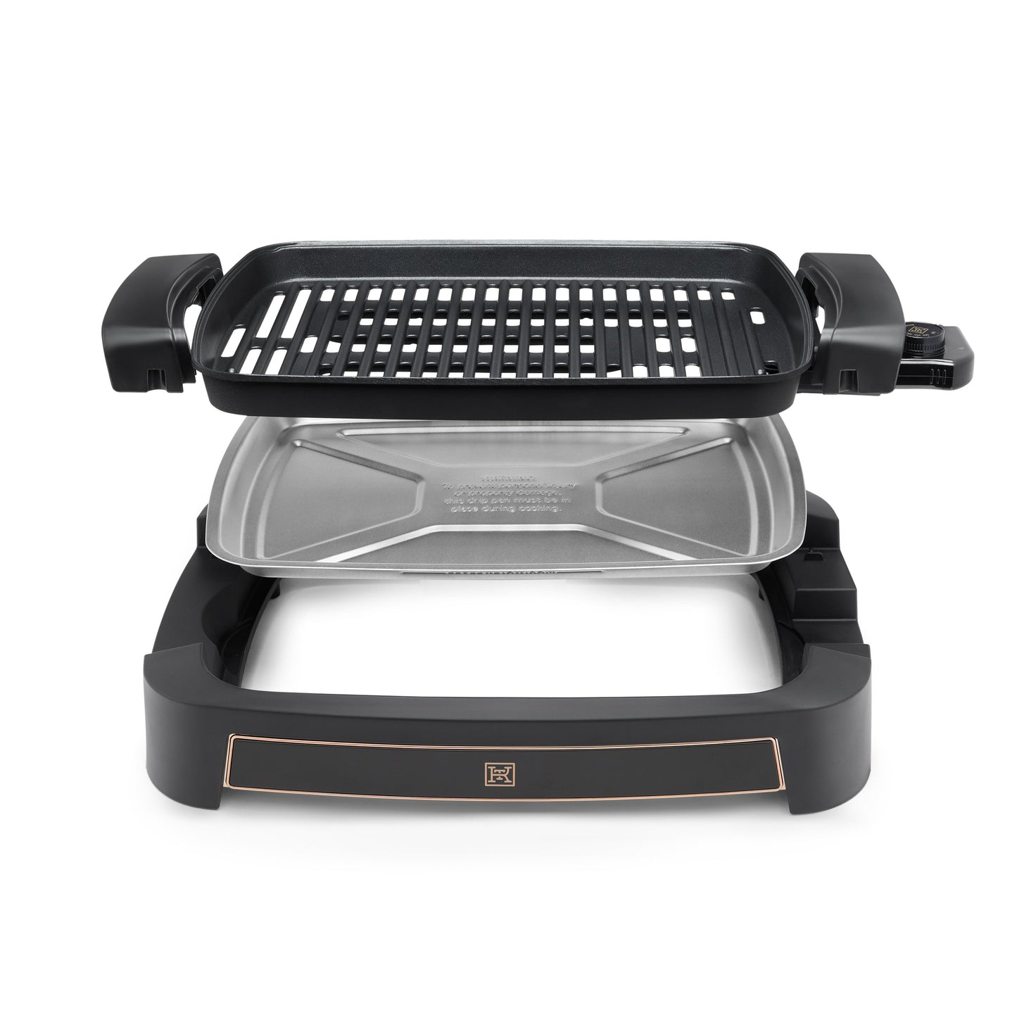 Kitchen & Table by H-E-B Smokeless Grill - Classic Black