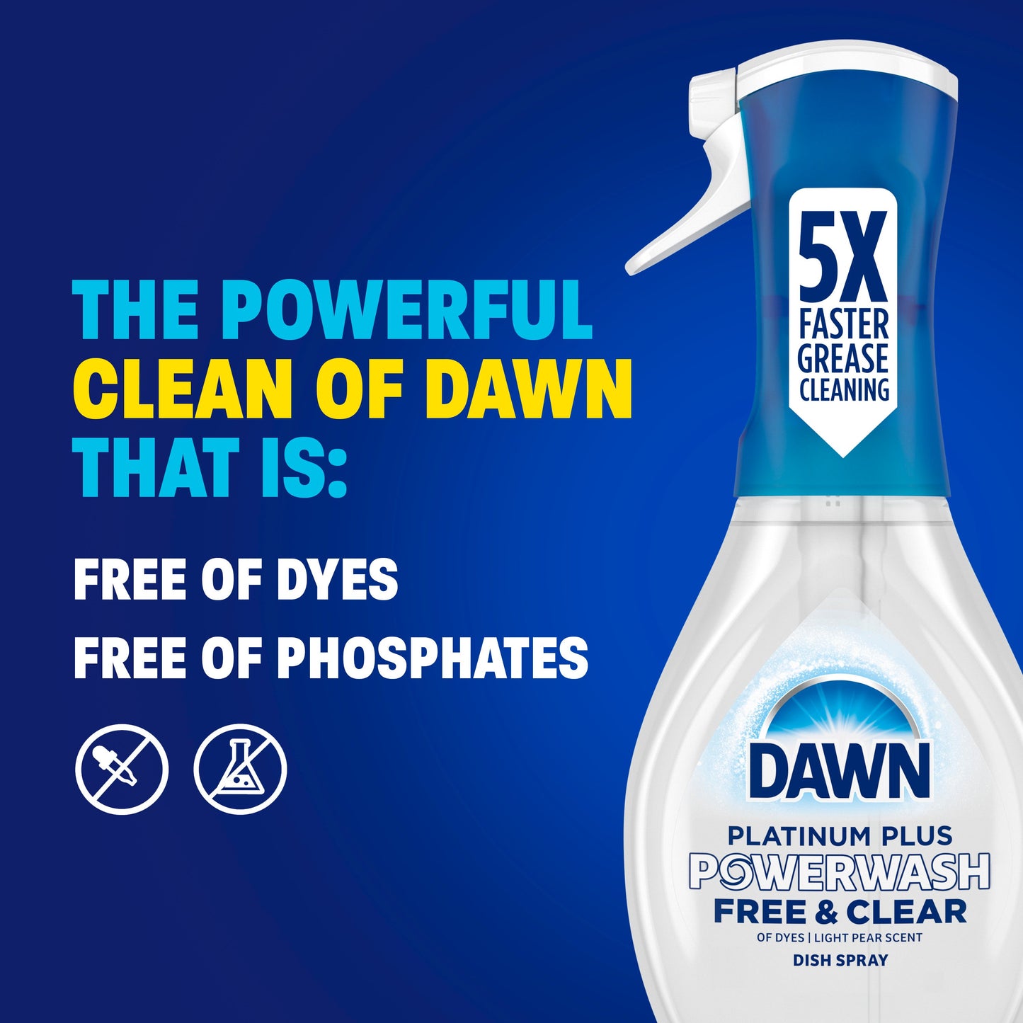 Dawn Platinum Powerwash Free & Clear Dish Spray