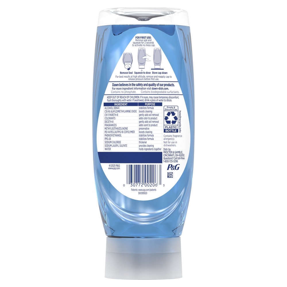 Dawn Ultra Original Scent Ez-Squeeze Liquid Dish Soap