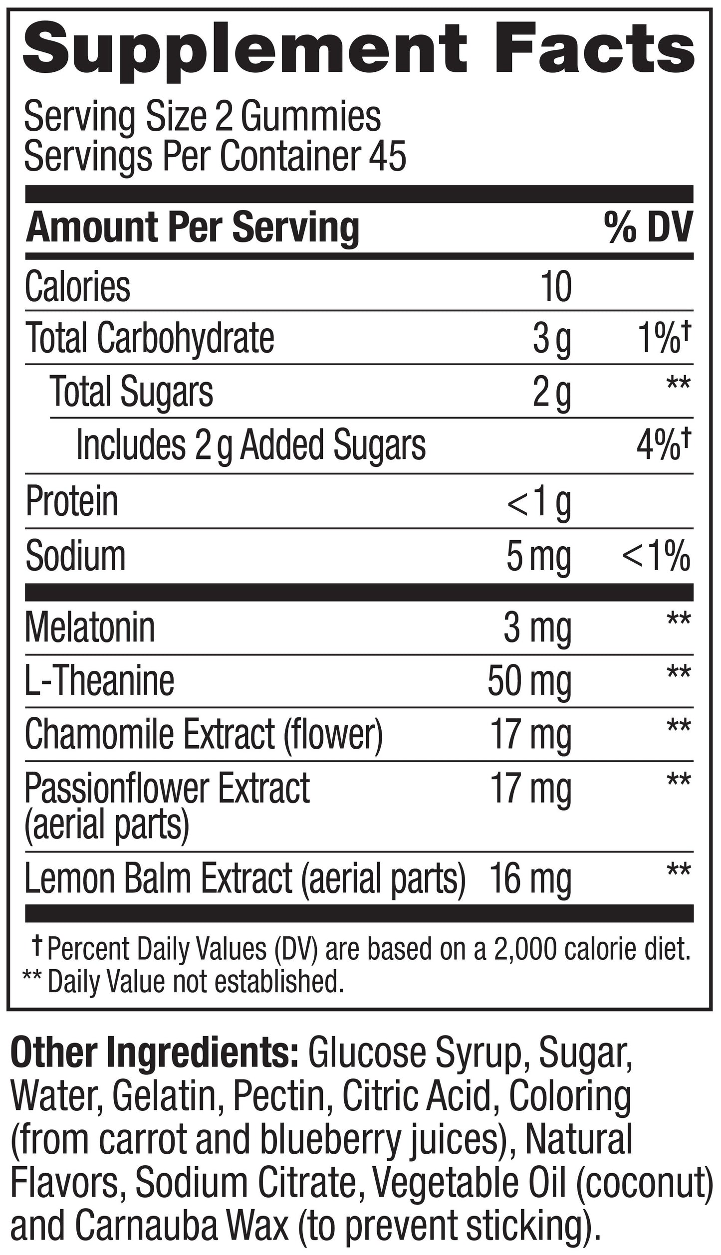 OLLY Sleep Gummy Supplement, 3mg Melatonin, L-Theanine, Chamomile, Blackberry Zen Flavor, 90 Ct