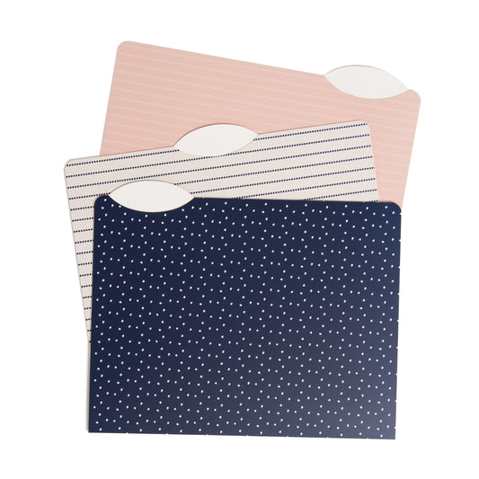 U Brands Assorted File Folders - Casual Chic, 9 pk